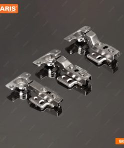 Bản lề Hamburg GH23, thép mạ NICKEL, giảm chấn, không tháo lắp nhanh