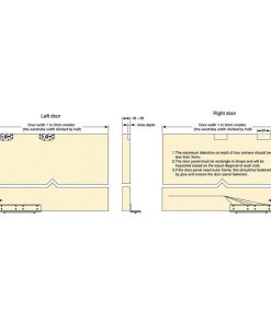 Ray trượt cánh lùa phẳng GR65
