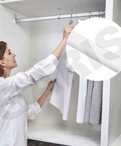 BỘ GIÁ TREO QUẦN ÁO CỐ ĐỊNH GW26, GW27, MÀU NHÔM MỜ