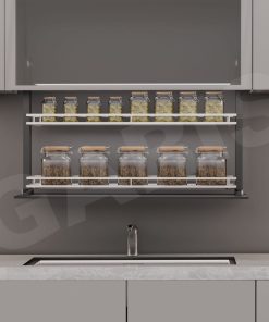 Giá gia vị nâng hạ điều khiển cảm ứng Garis GL05X